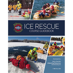 Cover of Ice Rescue Course Guidebook, 2024 Edition