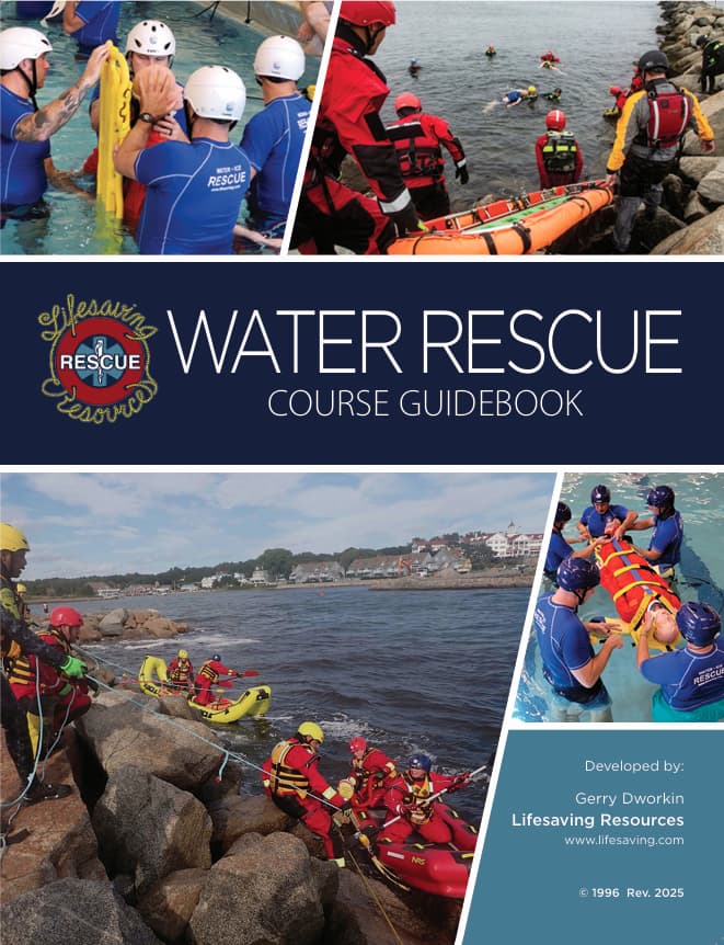 2025 Water Rescue Course Guidebook Cover