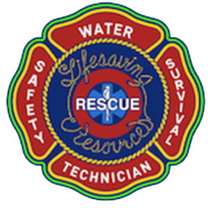 Lifesaving Resources Water Rescue Technician Rubber Insignia